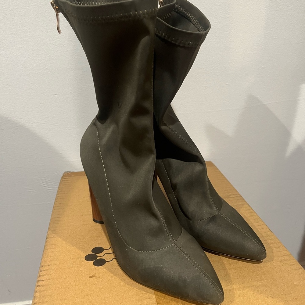 Olive Ankle Boot - Ego